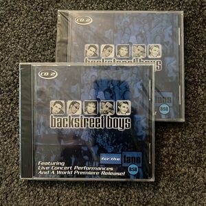 2 never used never opened back street boys CD 2